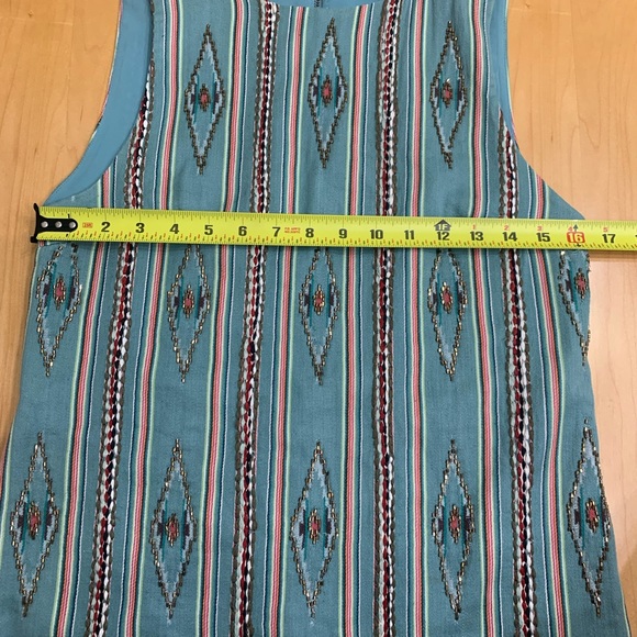 Alice + Olivia, Clyde shift dress, multicolored and beaded - Picture 7 of 10